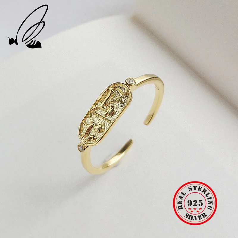 Nordic Style Animal Ring 925 Sterling Silver Trendy Gold Color Thin European Style Open Rings For Women Fine Vintage Jewelry
Nordic Style Animal Ring 925 Sterling Silver Trendy Gold Color Thin European Style Open Rings For Women Fine Vintage Jewelry