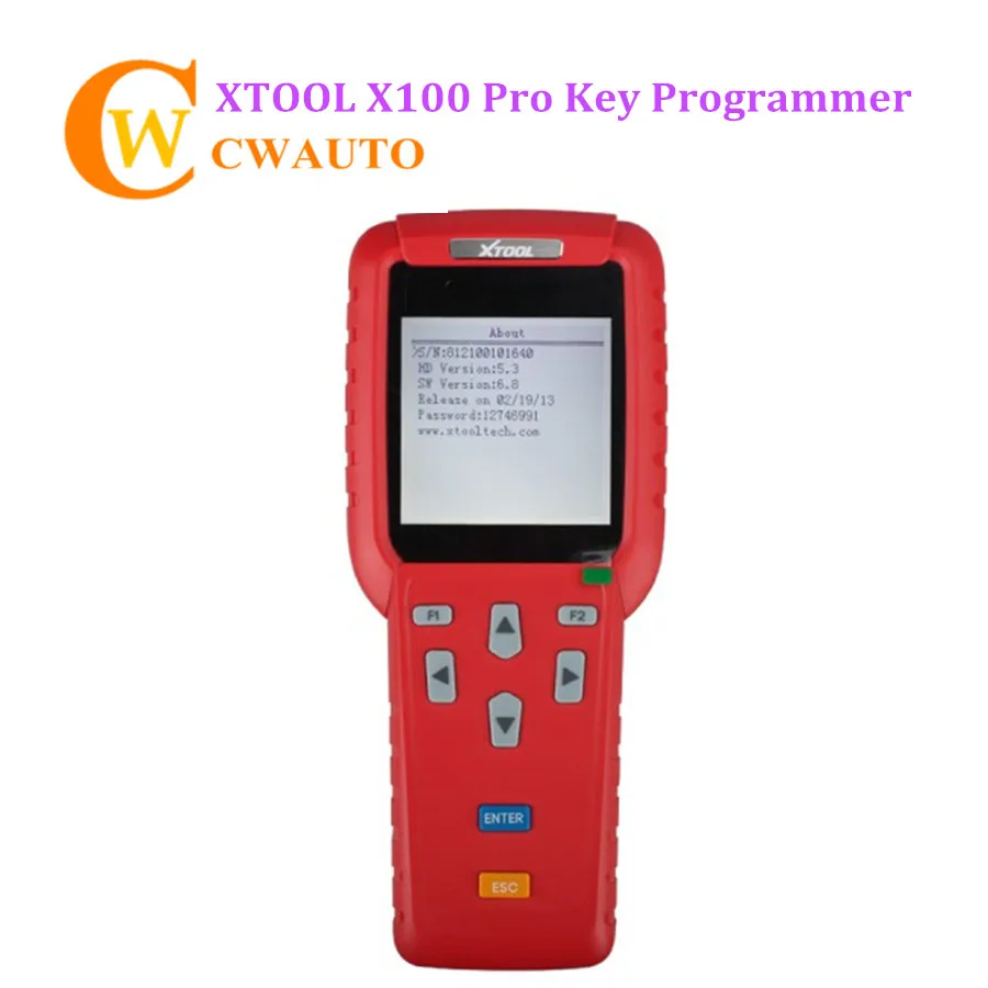 XTOOL X 100 PRO OBD 2 авто ключ программист с EEPROM адаптер код Reamder X100 + регулировка пробега