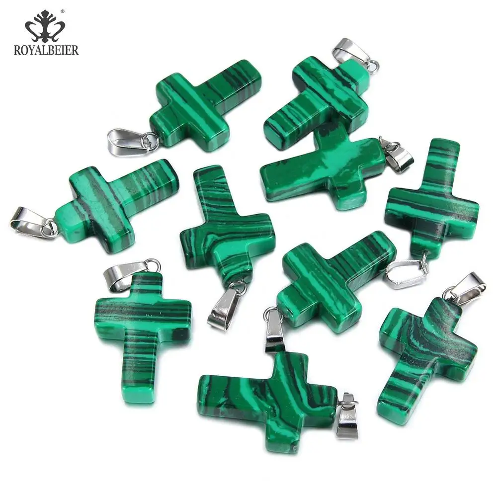 Wholesale 10pcs Natural Stone Pendant Cross Pendant Natural Stone Healing Necklace Charm Jewelry Glamour Leather Rope Pendant
Wholesale 10pcs Natural Stone Pendant Cross Pendant Natural Stone Healing Necklace Charm Jewelry Glamour Leather Rope Pendant