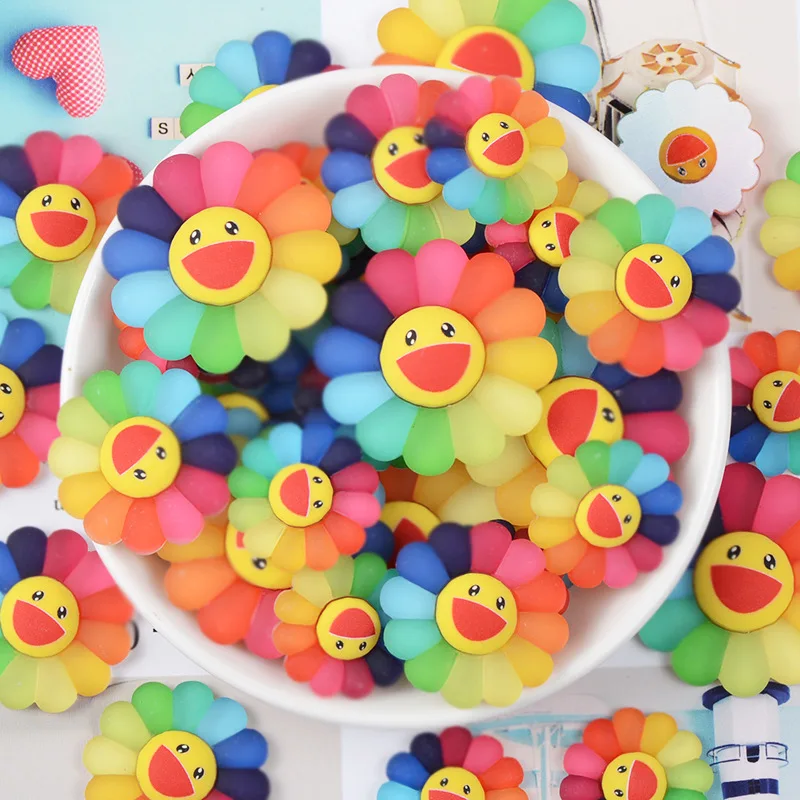 4/6/8pcs Sunflower Charms For Slime Filler DIY Ornament Phone Decoration Resin Charms Mud Clay Slime Supplies Toys
4/6/8pcs Sunflower Charms For Slime Filler DIY Ornament Phone Decoration Resin Charms Mud Clay Slime Supplies Toys