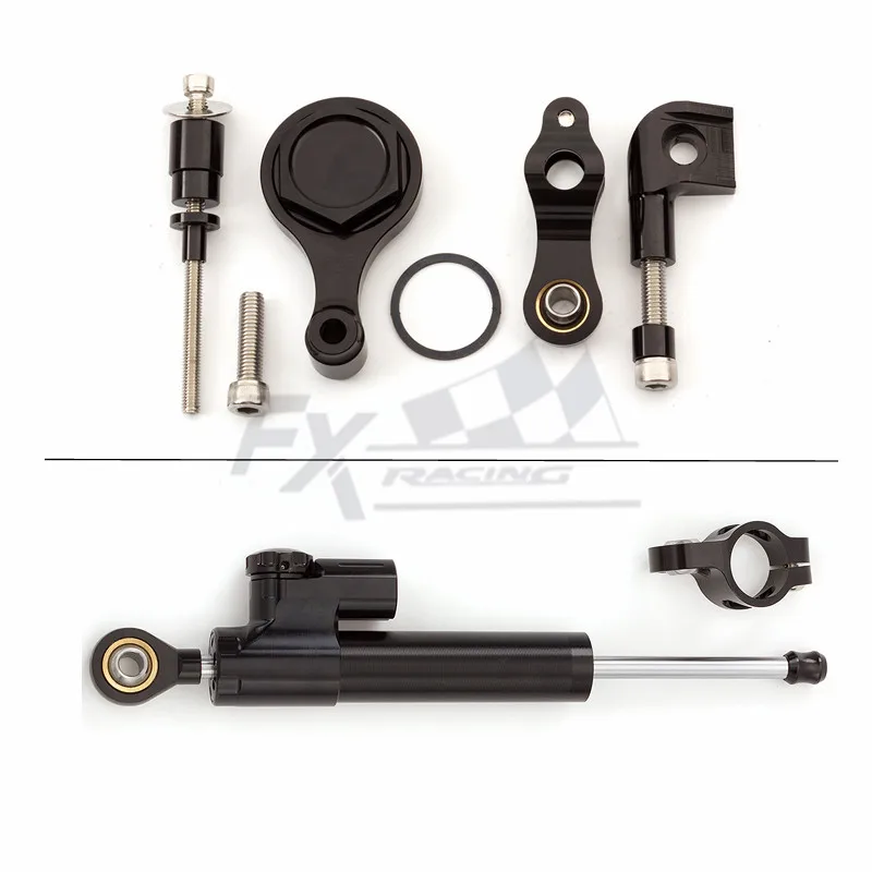 CNC Aluminum Motorcycle Steering Damper Stabilizer Mount Kit Bracket Support For Yamaha YZF R6 YZFR6 2006 - 2015 2007 2008
CNC Aluminum Motorcycle Steering Damper Stabilizer Mount Kit Bracket Support For Yamaha YZF R6 YZFR6 2006 - 2015 2007 2008