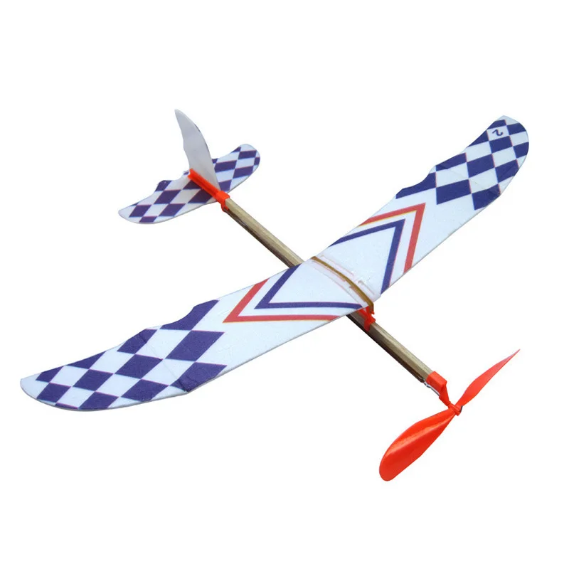 HOT SALE Elastic Rubber Band Powered DIY Foam Plane Model Kit Aircraft Educational Toy
HOT SALE Elastic Rubber Band Powered DIY Foam Plane Model Kit Aircraft Educational Toy