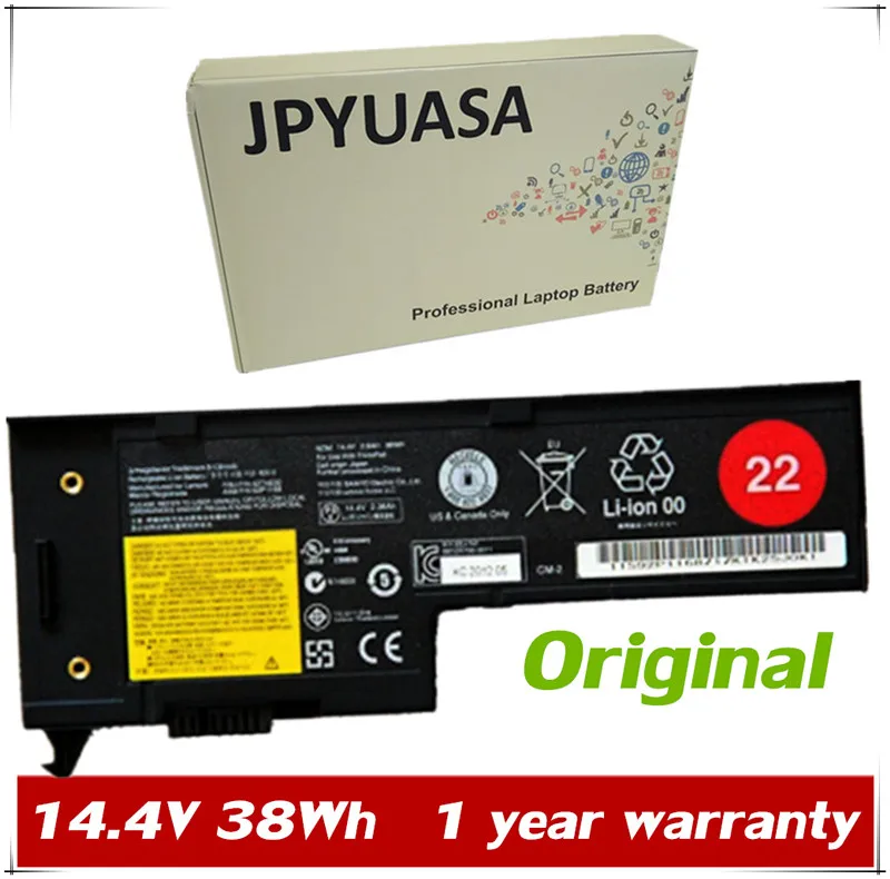 7XINbox 14.4V 38Wh Laptop Battery 40Y7001 42T4630 For Lenovo IBM ThinkPad X60 X61 X60s X61s 92P1168 42T4505 93P5028 92P1227
7XINbox 14.4V 38Wh Laptop Battery 40Y7001 42T4630 For Lenovo IBM ThinkPad X60 X61 X60s X61s 92P1168 42T4505 93P5028 92P1227