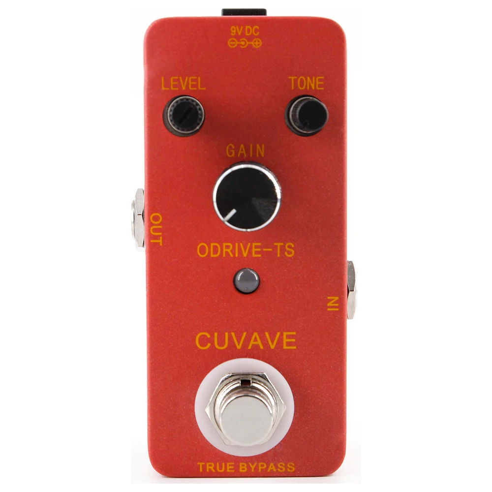 CUVAVE ODRIVE-TS Overdrive Guitar Effect Pedal Effects Stompbox Excellent Dynamic Response Based on Classic Ts808 True Bypass
CUVAVE ODRIVE-TS Overdrive Guitar Effect Pedal Effects Stompbox Excellent Dynamic Response Based on Classic Ts808 True Bypass