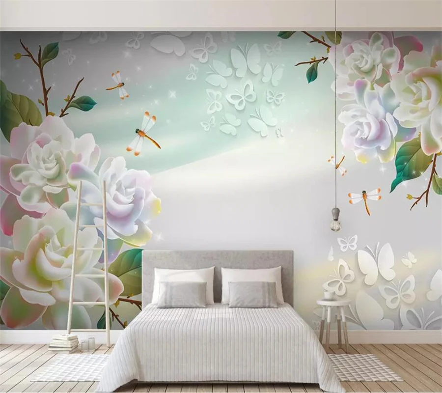 wellyu papel de parede Custom wallpaper fashion dream rose 3D murals living room background wall decoration painting wallpaper
wellyu papel de parede Custom wallpaper fashion dream rose 3D murals living room background wall decoration painting wallpaper