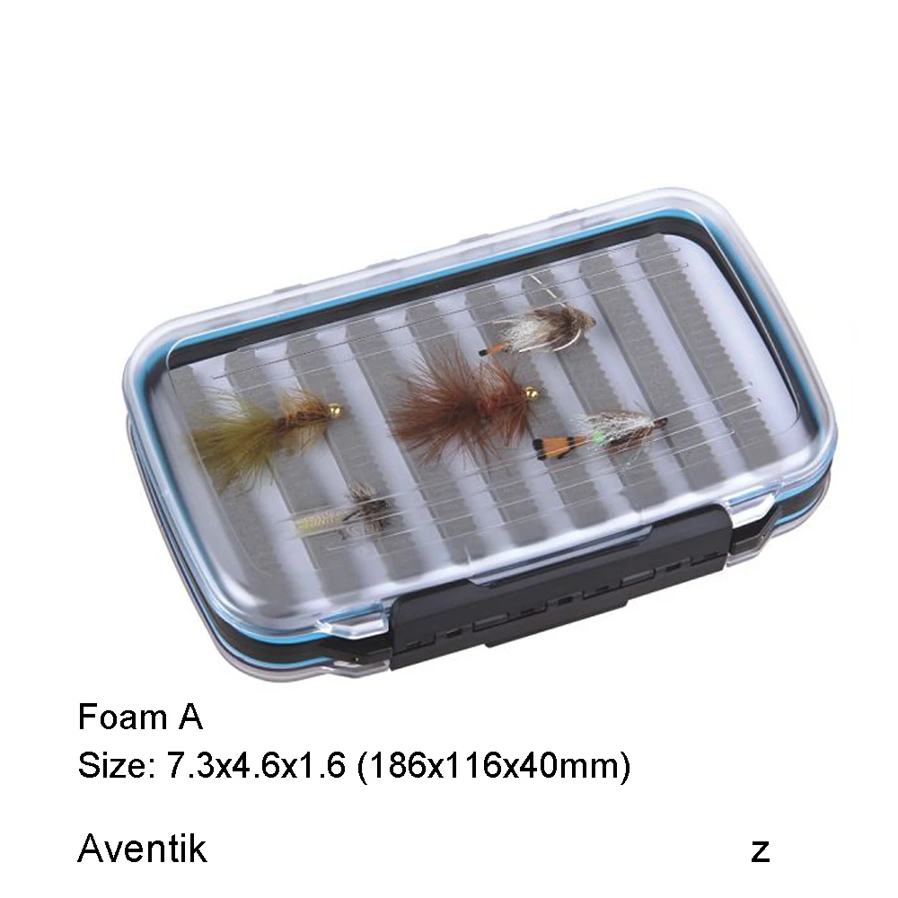 Пластиковый водонепроницаемый двухсторонний чехол Aventik для рыбалки нахлыстом
