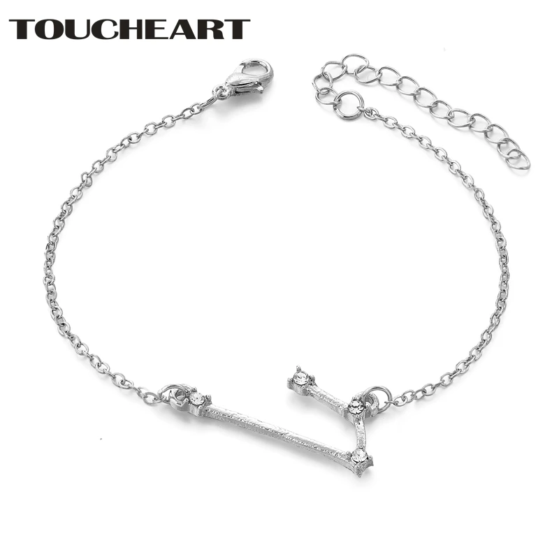 TOUCHEART Silver 12 Constellation Zodiac Bracelets&Bangles For Women Stainless Steel Bracelet Charm Jewelry Bracelet SBR190064
TOUCHEART Silver 12 Constellation Zodiac Bracelets&Bangles For Women Stainless Steel Bracelet Charm Jewelry Bracelet SBR190064