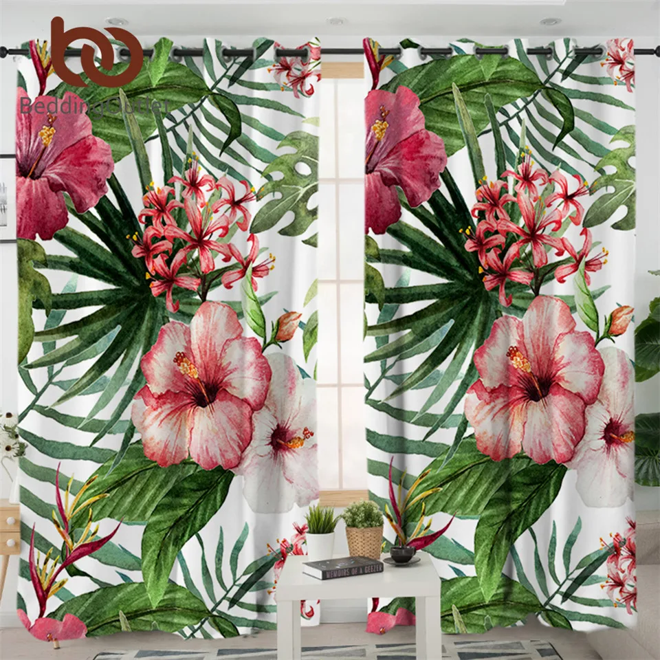 BeddingOutlet Flowers Living Room Curtains Leaves Red Green White Curtain for Bedroom Tropical Plants Window Treatment Drapes
BeddingOutlet Flowers Living Room Curtains Leaves Red Green White Curtain for Bedroom Tropical Plants Window Treatment Drapes