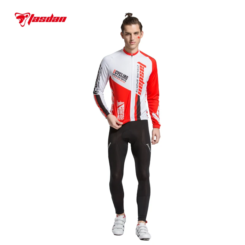 Tasdan Professional Bike Jersey Set Long Sleeve Top Shirt Men Sport Suit Set Padded Pants for Racing
Tasdan Professional Bike Jersey Set Long Sleeve Top Shirt Men Sport Suit Set Padded Pants for Racing