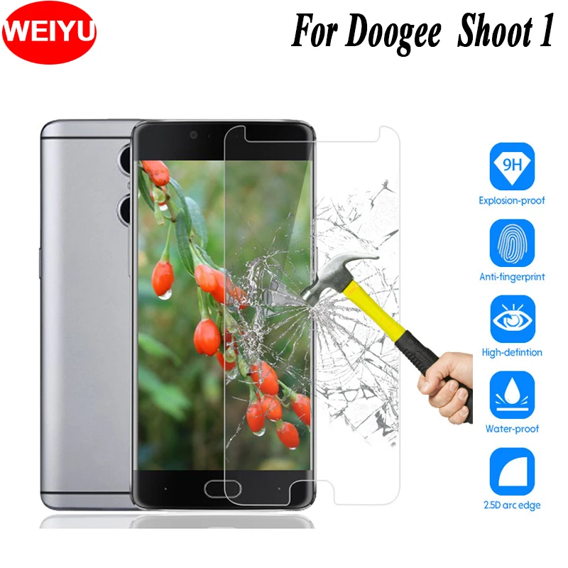 Ультратонкая пленка WEIYU для телефона Doogee Shoot 1 5 дюйма защитная закаленная Пленка