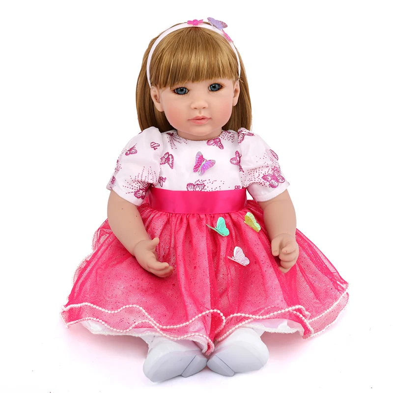 50cm Reborn Bebe Doll Soft Silicone Baby Alive Doll Baby Reborn Princess Doll Christmas Birthday New Year Gift for Kids
50cm Reborn Bebe Doll Soft Silicone Baby Alive Doll Baby Reborn Princess Doll Christmas Birthday New Year Gift for Kids