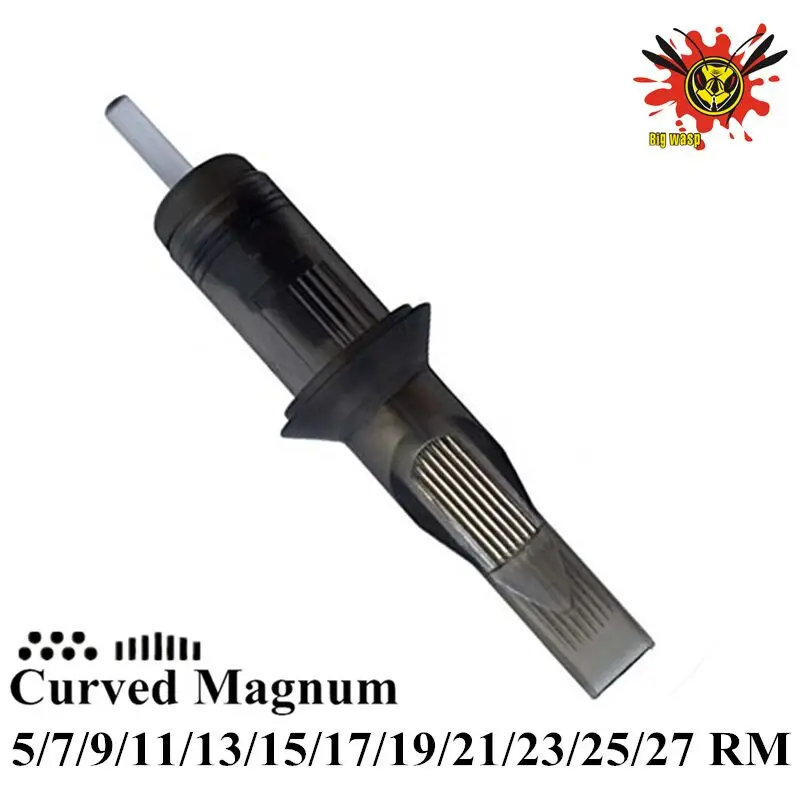BIGWASP Standard Tattoo Needle Cartridges V2 Updated Version Cartridges -Curved Magnum 5/7/9/11/13/15/17/19/21/23/25/27RM
BIGWASP Standard Tattoo Needle Cartridges V2 Updated Version Cartridges -Curved Magnum 5/7/9/11/13/15/17/19/21/23/25/27RM