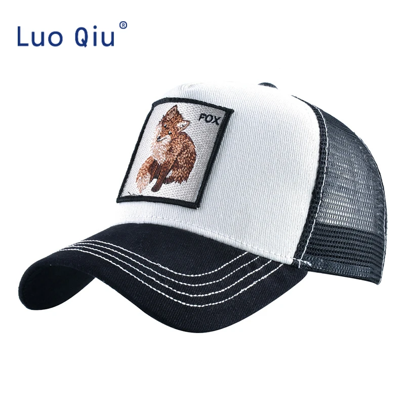Snapback Fox Embroidery Patch Baseball Cap Women Fashion Breathable Mesh Trucker Hats For Women Unisex Hip Hop Bone Casquette
Snapback Fox Embroidery Patch Baseball Cap Women Fashion Breathable Mesh Trucker Hats For Women Unisex Hip Hop Bone Casquette