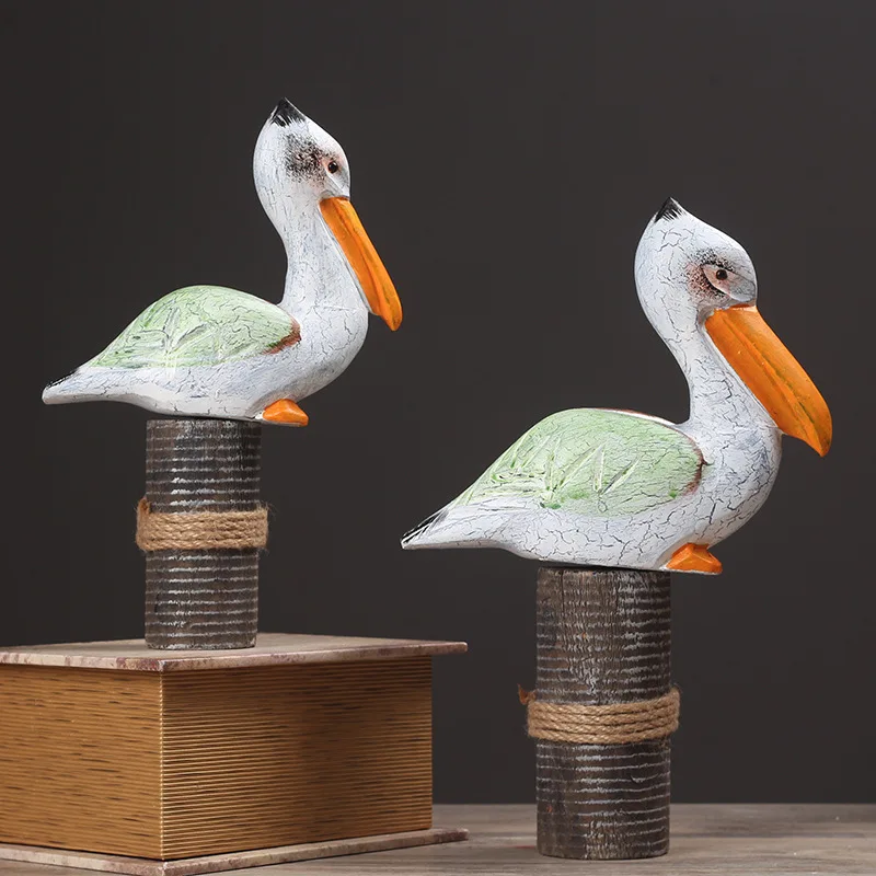 Creative Home Decor Crafts Handmade Wooden Bird Ornaments Painted Home Decoration Accessories Modern Animal figurine souvenirs
Creative Home Decor Crafts Handmade Wooden Bird Ornaments Painted Home Decoration Accessories Modern Animal figurine souvenirs
