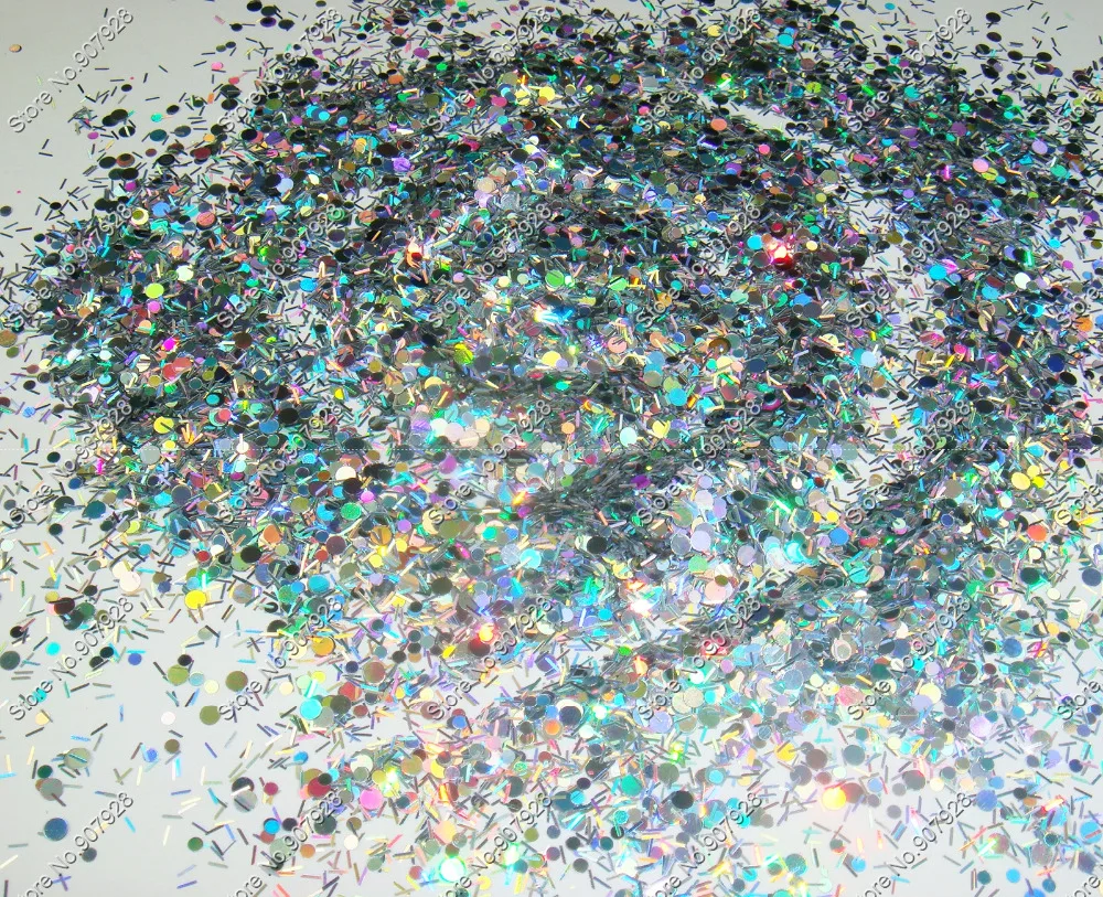 50g Holographic laser Silver powder Round Dot Strip nail glitter Solvent Resistant for Nail Polish&Gel Acrylic Nail
50g Holographic laser Silver powder Round Dot Strip nail glitter Solvent Resistant for Nail Polish&Gel Acrylic Nail