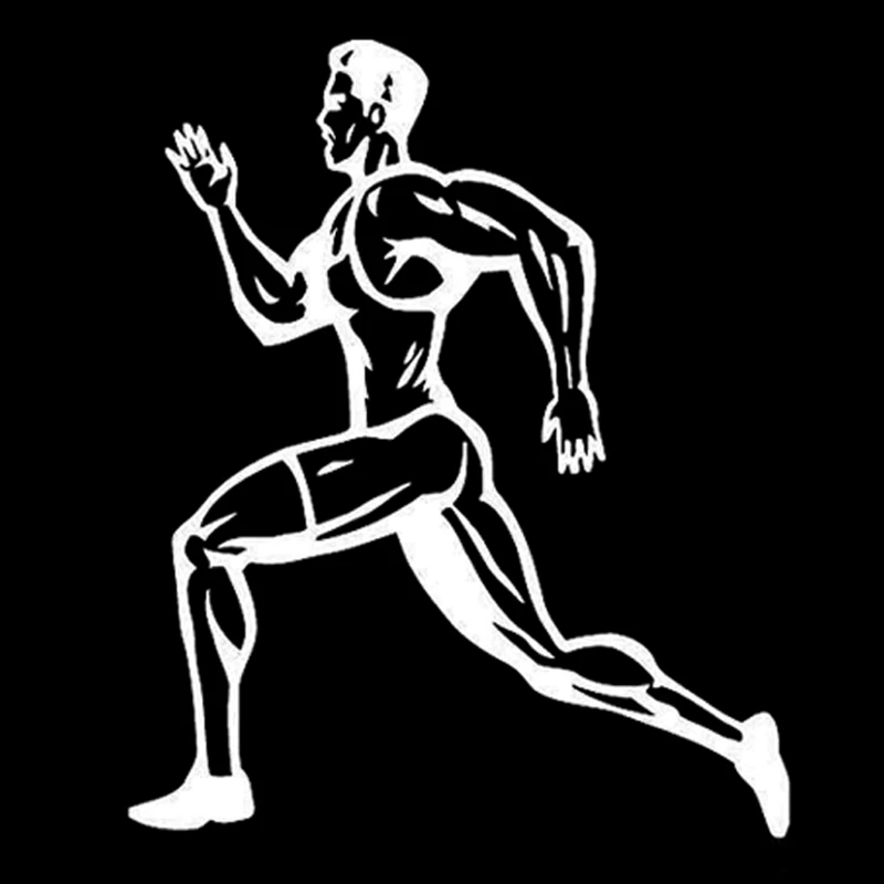 13.5CM*16.3CM Interesting Runner Sport Vinyl Car Sticker Decor Silhouette S9-0912
13.5CM*16.3CM Interesting Runner Sport Vinyl Car Sticker Decor Silhouette S9-0912