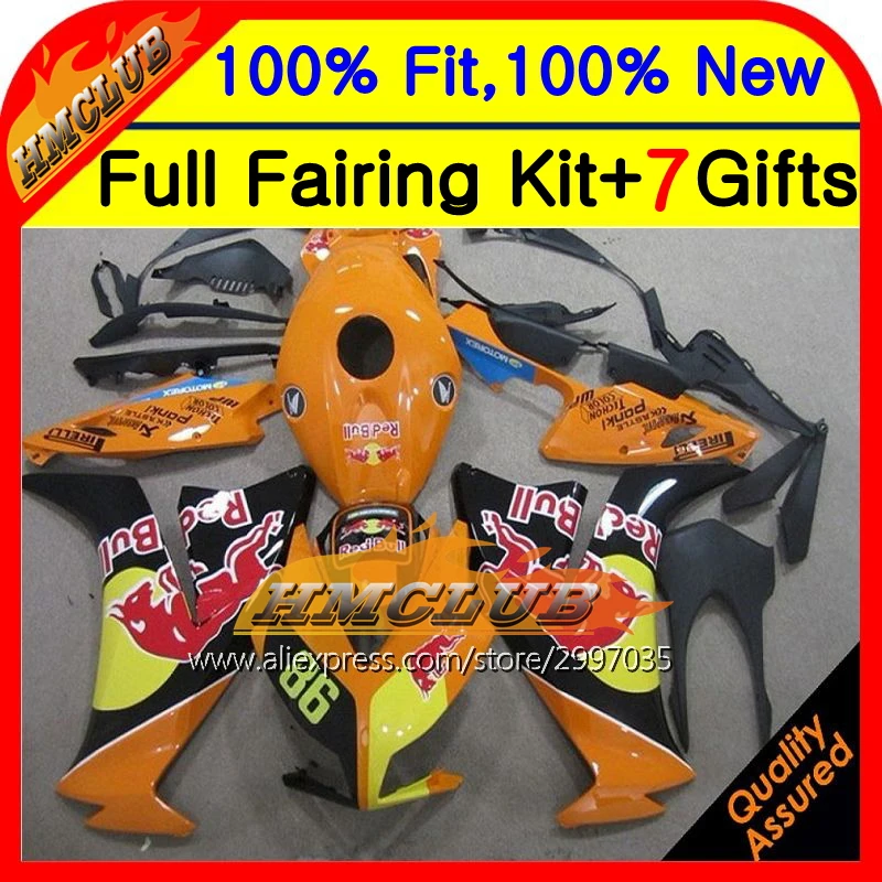 Body Injection For HONDA Orange red CBR1000RR 12 13 41HM66 CBR 1000RR 1000 RR 12-13 CBR1000 RR Black red 2012 2013 Fairing
Body Injection For HONDA Orange red CBR1000RR 12 13 41HM66 CBR 1000RR 1000 RR 12-13 CBR1000 RR Black red 2012 2013 Fairing