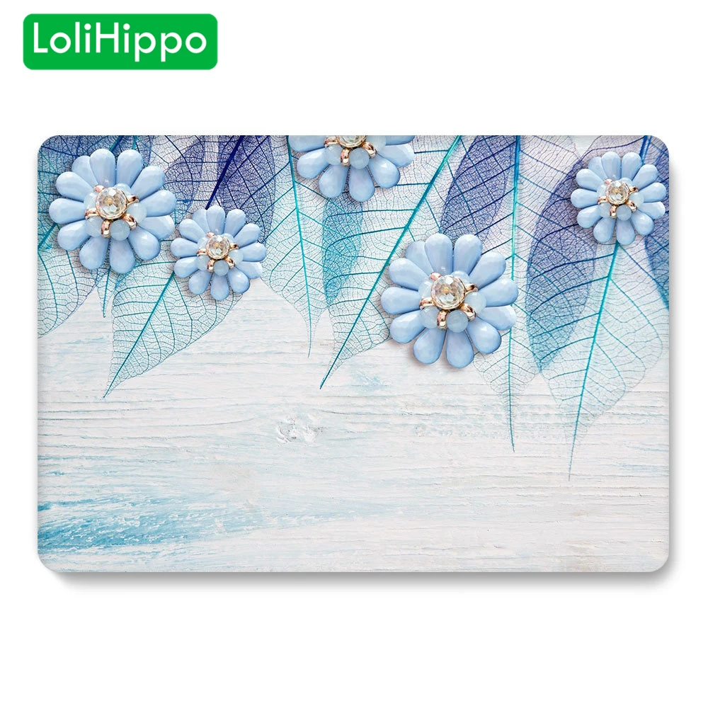 LoliHippo креативный рисунок защитный чехол для ноутбука Macbook Air Pro 11 12 13 3 15 дюймов retina