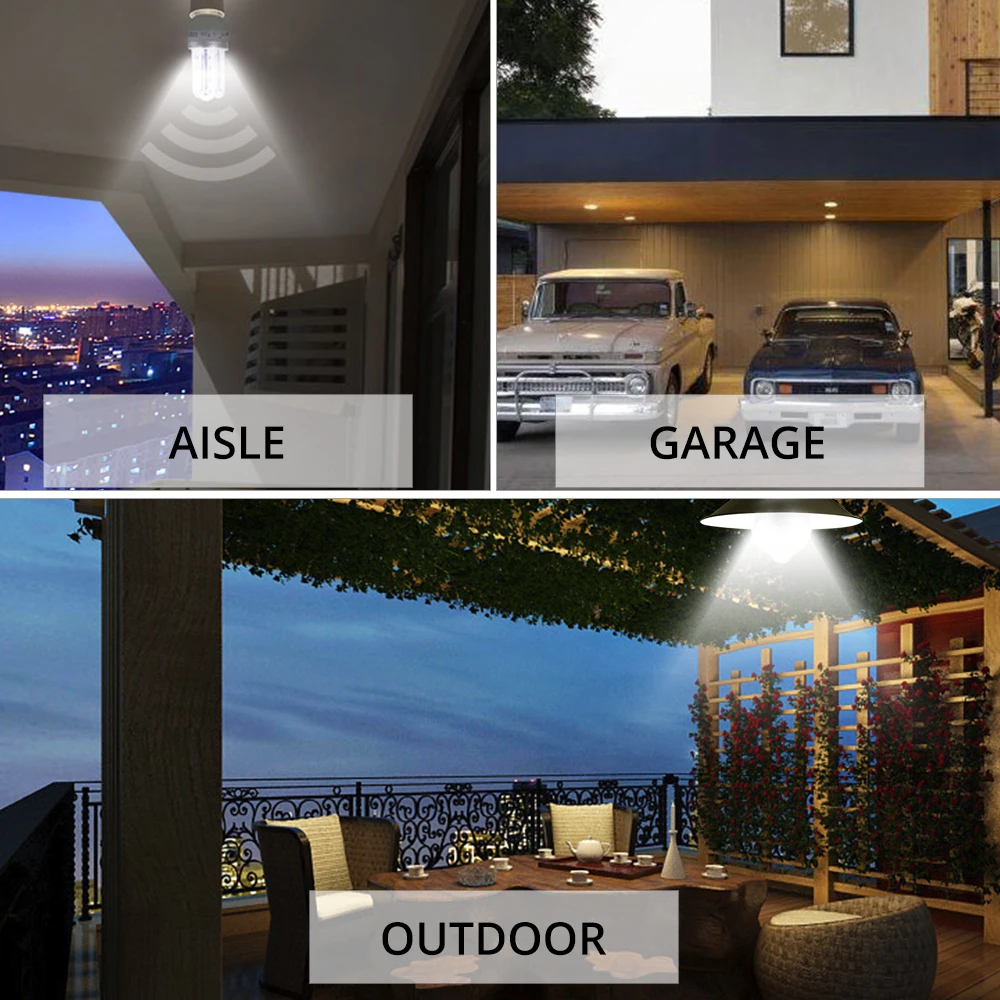 LED Emergency Light Bulb E27 Energy Saving Intelligent PIR Motion Sensor Dusk to Dawn Outdoor Light Bulb Lampada Bombilla Lamp
LED Emergency Light Bulb E27 Energy Saving Intelligent PIR Motion Sensor Dusk to Dawn Outdoor Light Bulb Lampada Bombilla Lamp