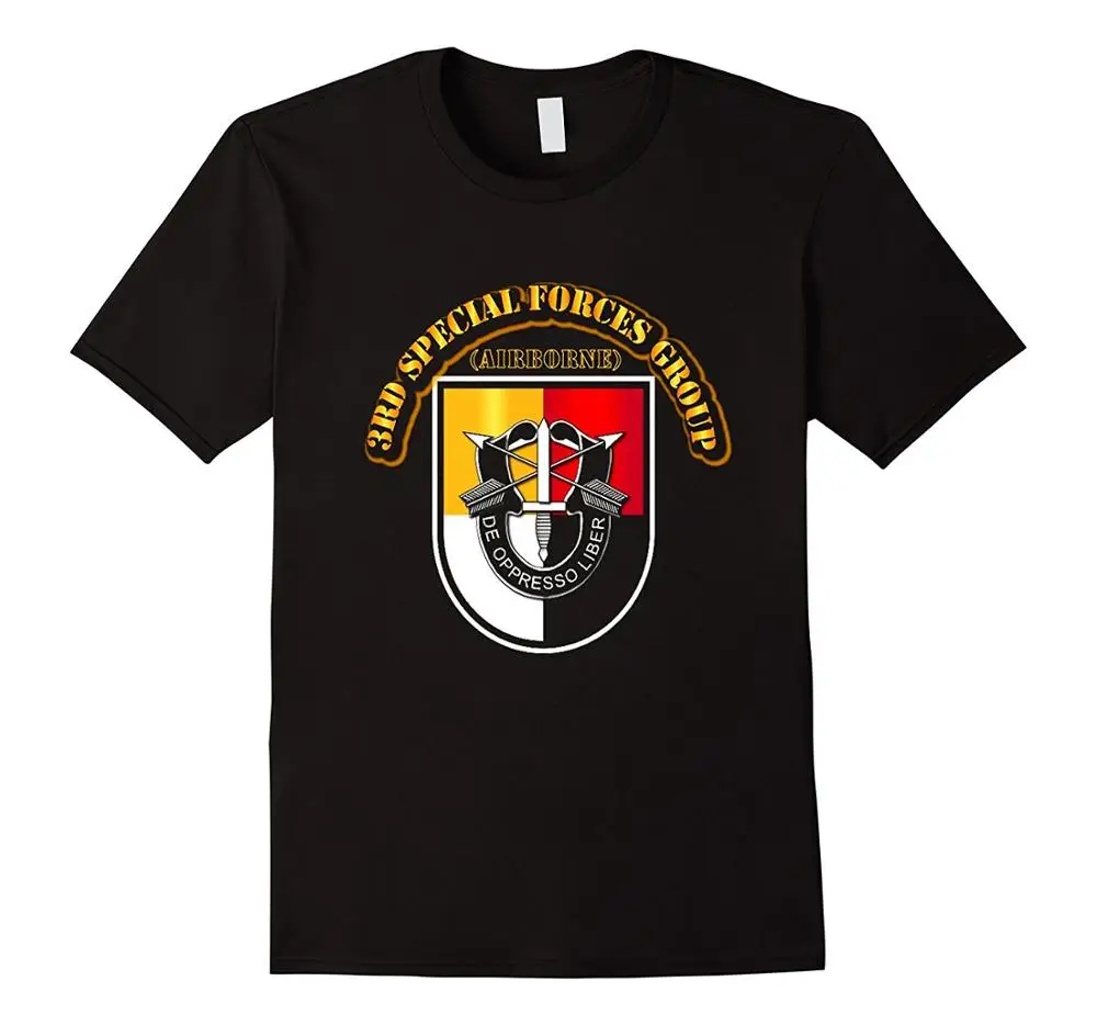 2019 New Summer Cool Tee Shirt 3Rd Special Forces Group T Shirt Famous Brand Design Print Man Cotton Fashion Tees
2019 New Summer Cool Tee Shirt 3Rd Special Forces Group T Shirt Famous Brand Design Print Man Cotton Fashion Tees