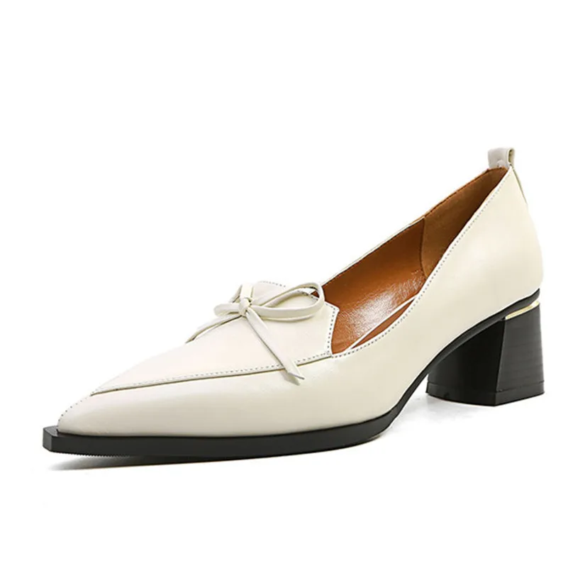 FEDONAS Women Pumps 2020 Thick High Heels Sexy Pointed Toe Slip-on Wedding Party Shoes For Lady Genuine Leather Shoes Woman
FEDONAS Women Pumps 2020 Thick High Heels Sexy Pointed Toe Slip-on Wedding Party Shoes For Lady Genuine Leather Shoes Woman