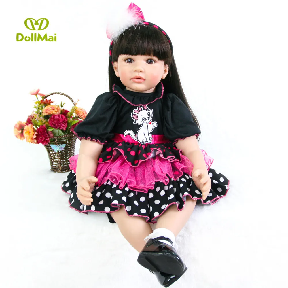 Bebe reborn toddler silicone vinyl dolls l.o.l children reborn baby dolls girl Noble princess surprises gift toys
Bebe reborn toddler silicone vinyl dolls l.o.l children reborn baby dolls girl Noble princess surprises gift toys