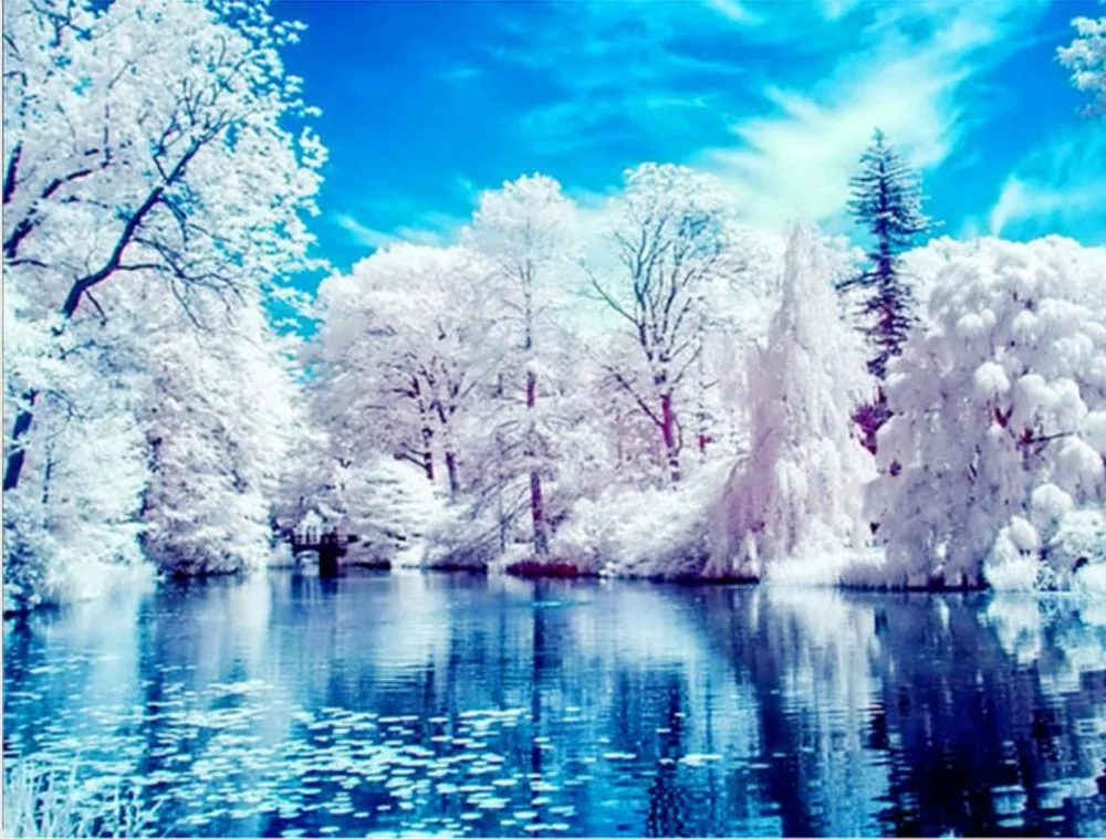 DIY Diamond Embroidery Winter Scenic Diamond Painting Landscape Cross Stitch Rhinestone Full Square Drill Diamond Mosaic Decor
DIY Diamond Embroidery Winter Scenic Diamond Painting Landscape Cross Stitch Rhinestone Full Square Drill Diamond Mosaic Decor
