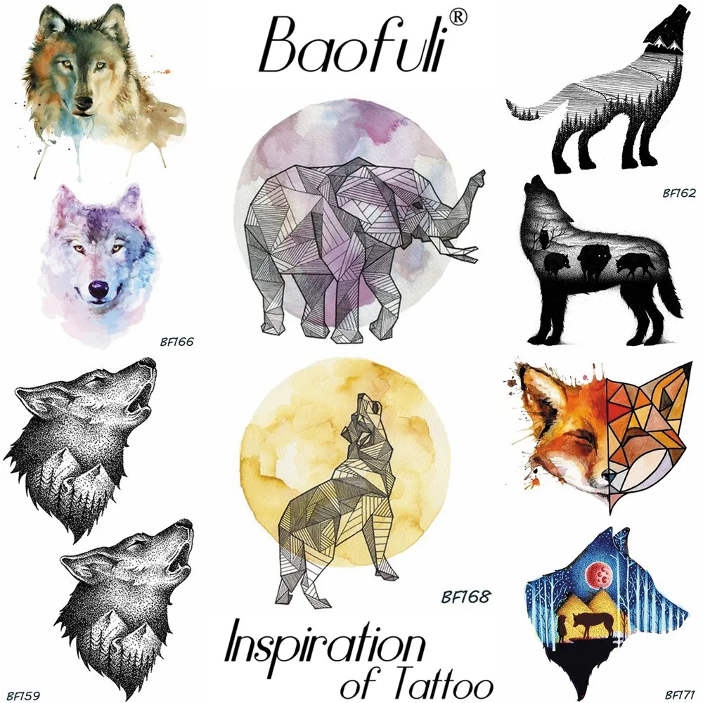 Wild Animals Elephant King Wolf Temporary Tattoo Stickers Chromatic Round Water Transfer Fake Tatoos Boys Body Art Arms Tattoo
Wild Animals Elephant King Wolf Temporary Tattoo Stickers Chromatic Round Water Transfer Fake Tatoos Boys Body Art Arms Tattoo