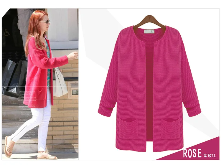 2019 Autumn New Fashion loose Women Knitted Coat Female O-Neck women's Slim Cardigan Casual long sleeve Tops Sweater
2019 Autumn New Fashion loose Women Knitted Coat Female O-Neck women's Slim Cardigan Casual long sleeve Tops Sweater