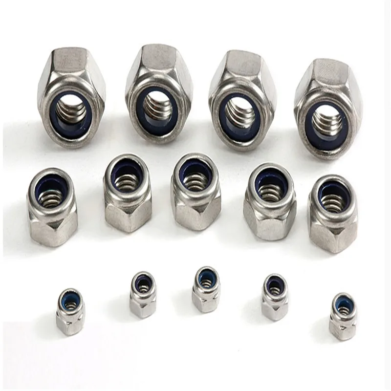 100pcs/lot Free Shipping Metric M6 304 Stainless Steel Hex Head Nylon Insert Lock Jam Stop Nuts
100pcs/lot Free Shipping Metric M6 304 Stainless Steel Hex Head Nylon Insert Lock Jam Stop Nuts