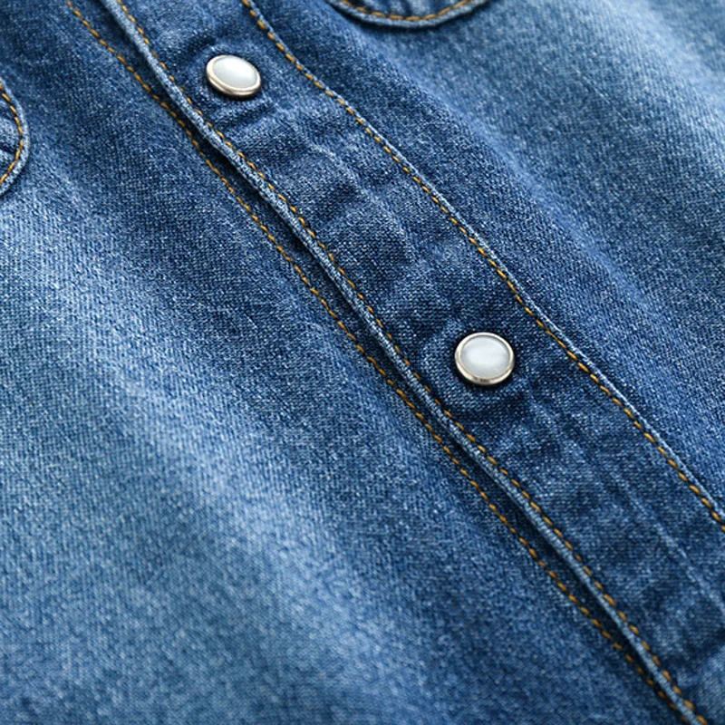Весна 2019 одежда для мальчиков детская джинсовая рубашка с длинным рукавом