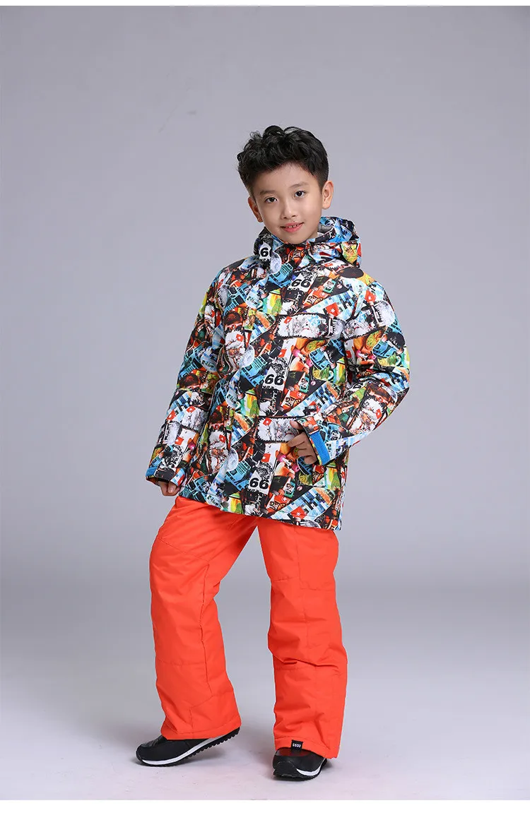 New GSOU SNOW Children's Ski Suit Outdoor Winter Windproof Waterproof Warmth Breathable Ski Jacket For Boy Size XS-L
New GSOU SNOW Children's Ski Suit Outdoor Winter Windproof Waterproof Warmth Breathable Ski Jacket For Boy Size XS-L