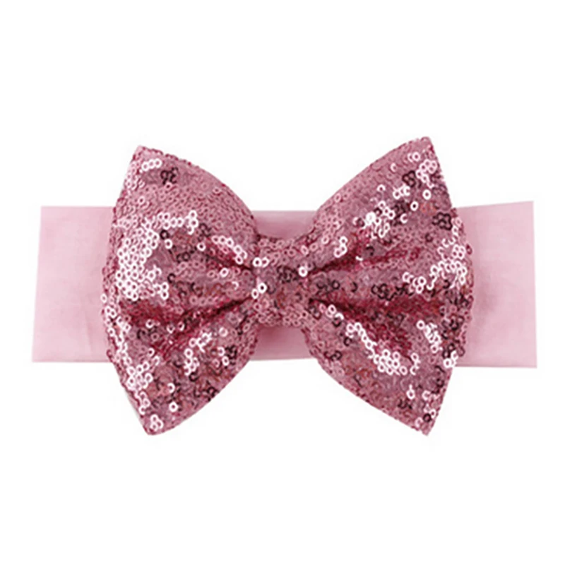 Sequins Bowknot Bow Headband Lovely Kids Girls Baby Hairband Bow Head Wraps Hair Accessories De Cabelo De Menina
Sequins Bowknot Bow Headband Lovely Kids Girls Baby Hairband Bow Head Wraps Hair Accessories De Cabelo De Menina