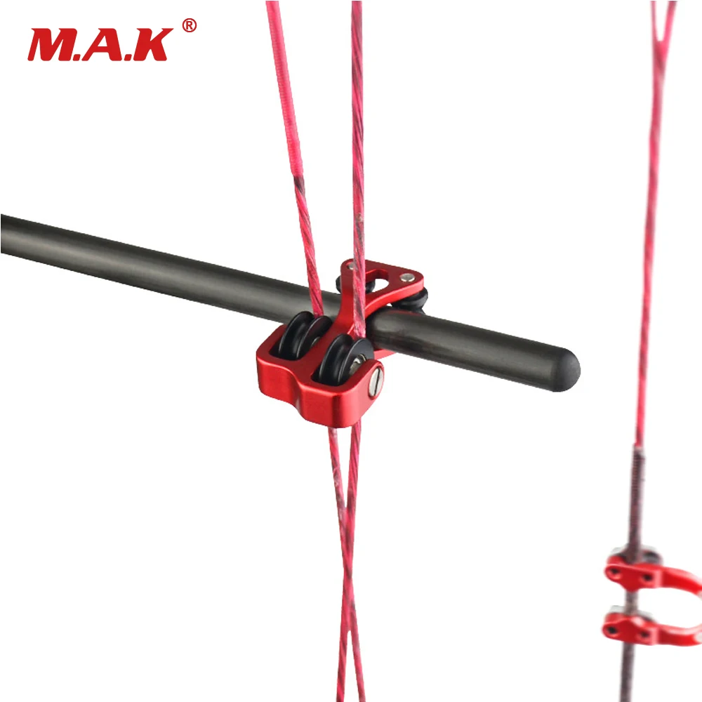 6 Color Archery Compound Bow Cable Slide String Splitter Roller Glide Replacement Bow String Separator Bow and Arrow Pulley
6 Color Archery Compound Bow Cable Slide String Splitter Roller Glide Replacement Bow String Separator Bow and Arrow Pulley