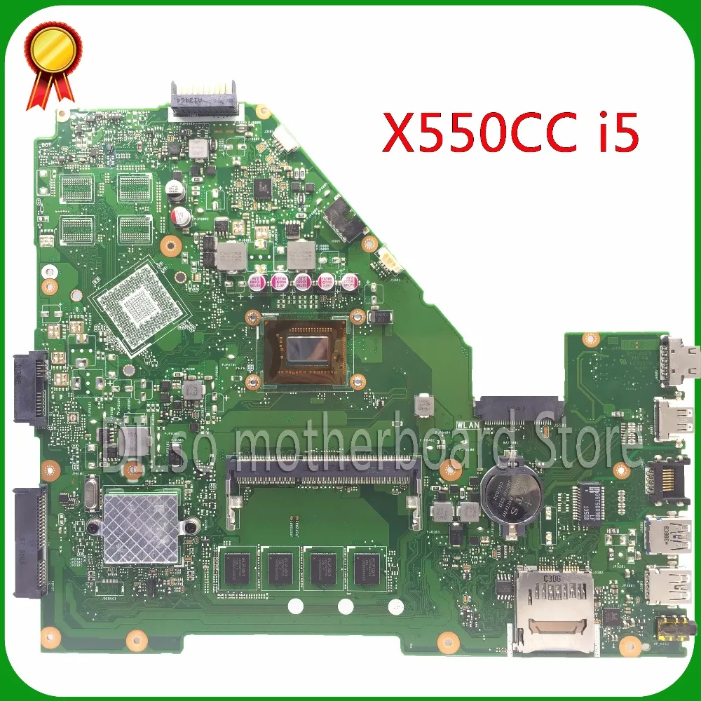 KEFU X550CC For ASUS R510CA X550CA A550C Laptop Motherboard X550CL Mainboard GM i5 original Test Motherboard
KEFU X550CC For ASUS R510CA X550CA A550C Laptop Motherboard X550CL Mainboard GM i5 original Test Motherboard