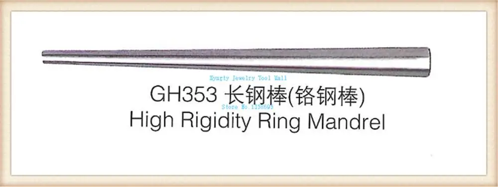 chrome steel ring mandrel jewelry sizing tool stick
chrome steel ring mandrel jewelry sizing tool stick