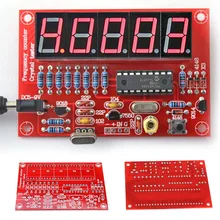 DIY Kits RF 1Hz-50MHz Crystal Oscillator Frequency Counter Meter Digital LED Tester Meter