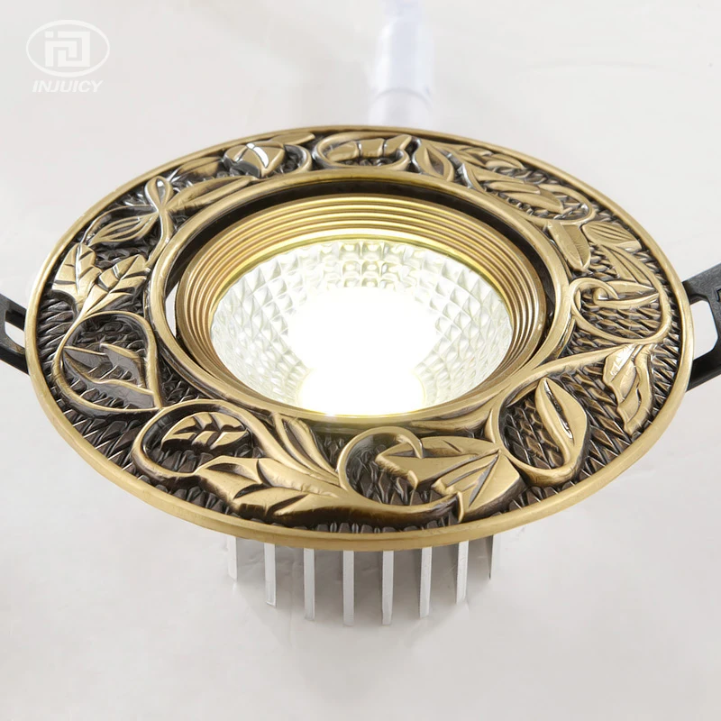 Loft European Style Luxury Pure Copper 7W 9W COB Copper Vintage LED Ceiling Lamp Indoor Spotlight Cafe Store Hall
Loft European Style Luxury Pure Copper 7W 9W COB Copper Vintage LED Ceiling Lamp Indoor Spotlight Cafe Store Hall