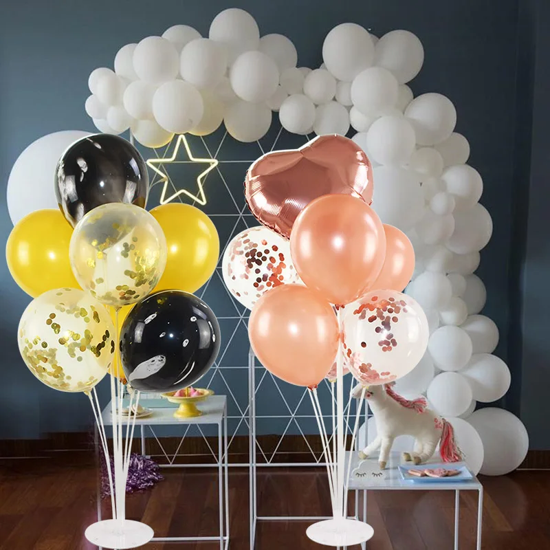 7Tubes Balloons Stand Holder Column Confetti Balloon Accessories Baby Shower Kids Birthday Party Wedding Decoration DIY Supplies
7Tubes Balloons Stand Holder Column Confetti Balloon Accessories Baby Shower Kids Birthday Party Wedding Decoration DIY Supplies