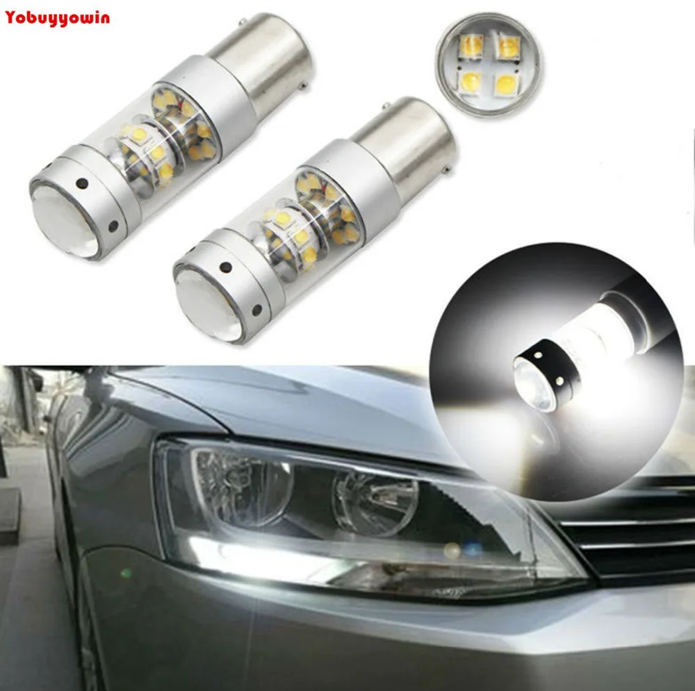 CANbus Error Free White 1156 28SMD 140W Mirror Reflector LED Bulbs for 2011-2017 Volkswagen MK6 Jetta Daytime Running Lights
CANbus Error Free White 1156 28SMD 140W Mirror Reflector LED Bulbs for 2011-2017 Volkswagen MK6 Jetta Daytime Running Lights