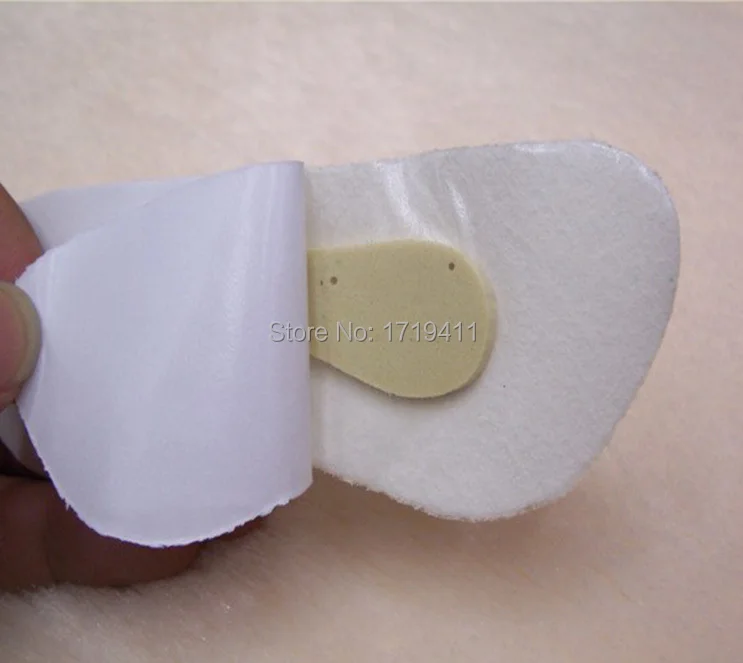 2 пары гель стопы силиконовая колодка для обуви стельки Для женщин высокий каблук ткань перед подушки защита