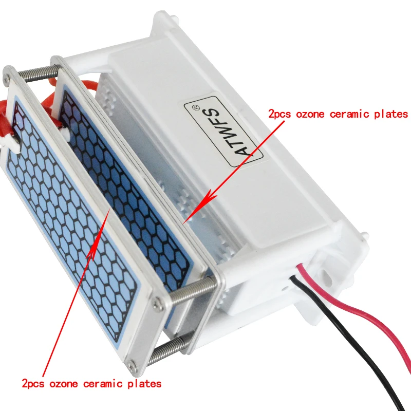 ATWFS Ozone Generator 220v 20g Ozon Air Ozonator Purifier Home Air Cleaner 4 Sheets Ozonizer Plates Sterilization
ATWFS Ozone Generator 220v 20g Ozon Air Ozonator Purifier Home Air Cleaner 4 Sheets Ozonizer Plates Sterilization