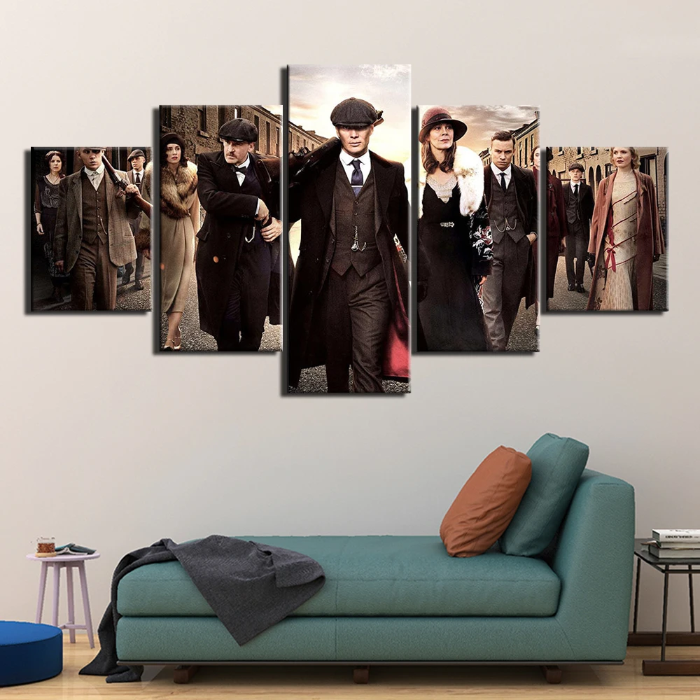 5 Panel HD print Painting peaky blinders Canvas Wall Art 5 piece movie poster Picture Home Decoration Print F2939
5 Panel HD print Painting peaky blinders Canvas Wall Art 5 piece movie poster Picture Home Decoration Print F2939