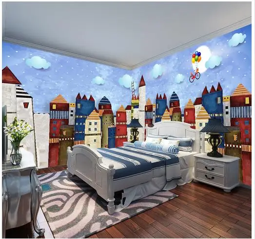 Custom photo wallpaper 3d wall murals wallpaper Castle house hand-drawn cartoons TV setting wall murals painting for living room
Custom photo wallpaper 3d wall murals wallpaper Castle house hand-drawn cartoons TV setting wall murals painting for living room