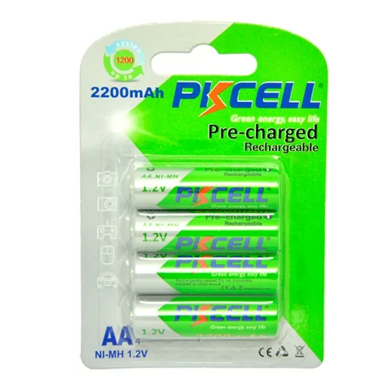PKCELL 8pcs aaa 1000mah 1.2v NIMH rechargeable battery and 8pcs aa 2200mah low self discharge batteries
PKCELL 8pcs aaa 1000mah 1.2v NIMH rechargeable battery and 8pcs aa 2200mah low self discharge batteries