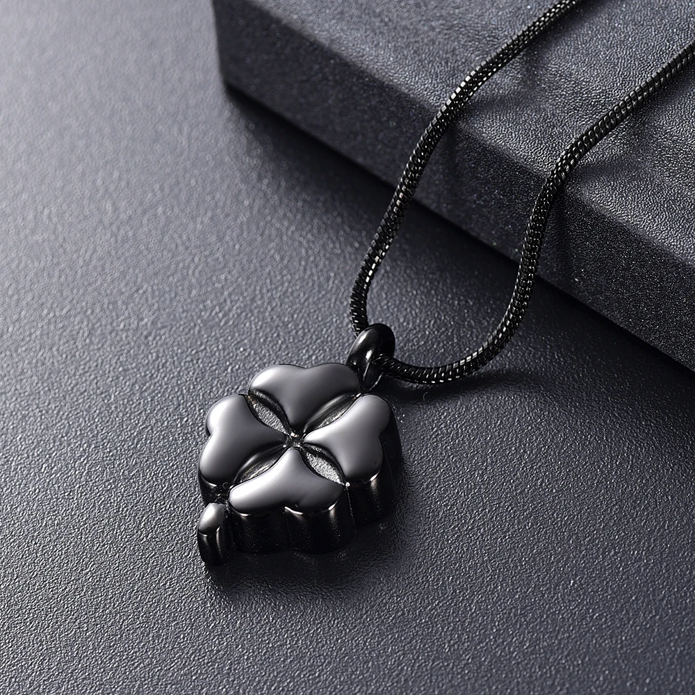 IJD9557 Stainless Steel Four Leaf Clover Urn Pendant Necklace Cremation Jewelry Ashes Premium Keepsake Memorial Pendant
IJD9557 Stainless Steel Four Leaf Clover Urn Pendant Necklace Cremation Jewelry Ashes Premium Keepsake Memorial Pendant