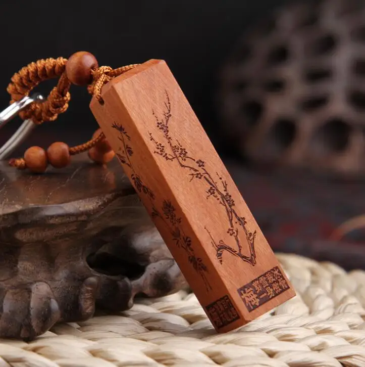 Chinese Peach Wood Carved Fang Zhang Pendant Plum Orchid, Bamboo Chrysanthemum Exquisite Car Key Chain Pendant
Chinese Peach Wood Carved Fang Zhang Pendant Plum Orchid, Bamboo Chrysanthemum Exquisite Car Key Chain Pendant