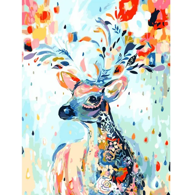 Colorful Fawn Animal Abstract DIY Digital Painting By Numbers Modern Wall Art Canvas Painting Unique Gift Home Decor 40x50cm
Colorful Fawn Animal Abstract DIY Digital Painting By Numbers Modern Wall Art Canvas Painting Unique Gift Home Decor 40x50cm