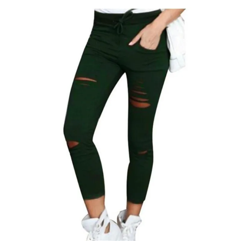 2018 Hot style casual pants nine minutes of female cotton leggings women fashion 6 colors size S-4XL | Женская одежда