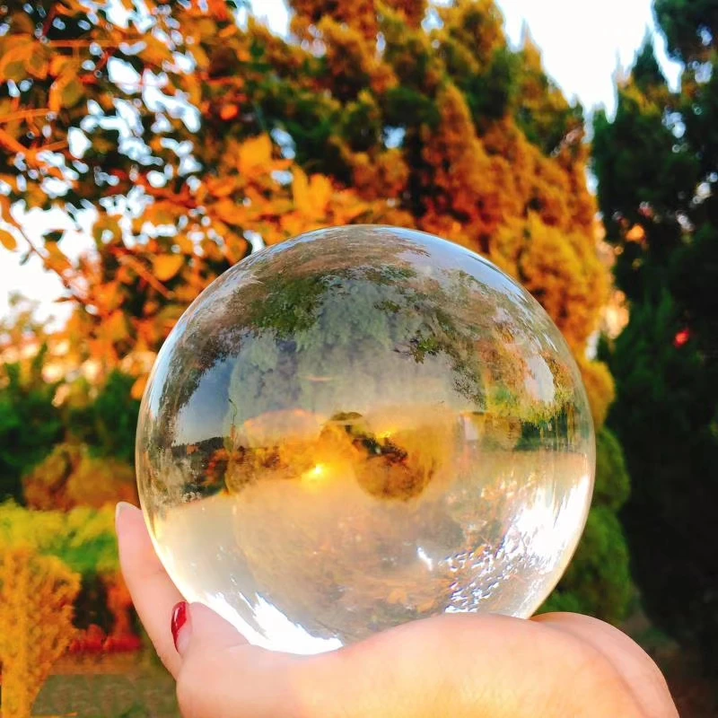 

80 мм 100 мм фотография хрустальный шар орнамент фэншуй Глобус гадание кварцевый волшебный стеклянный шар домашний декор Сфера bola de cristal